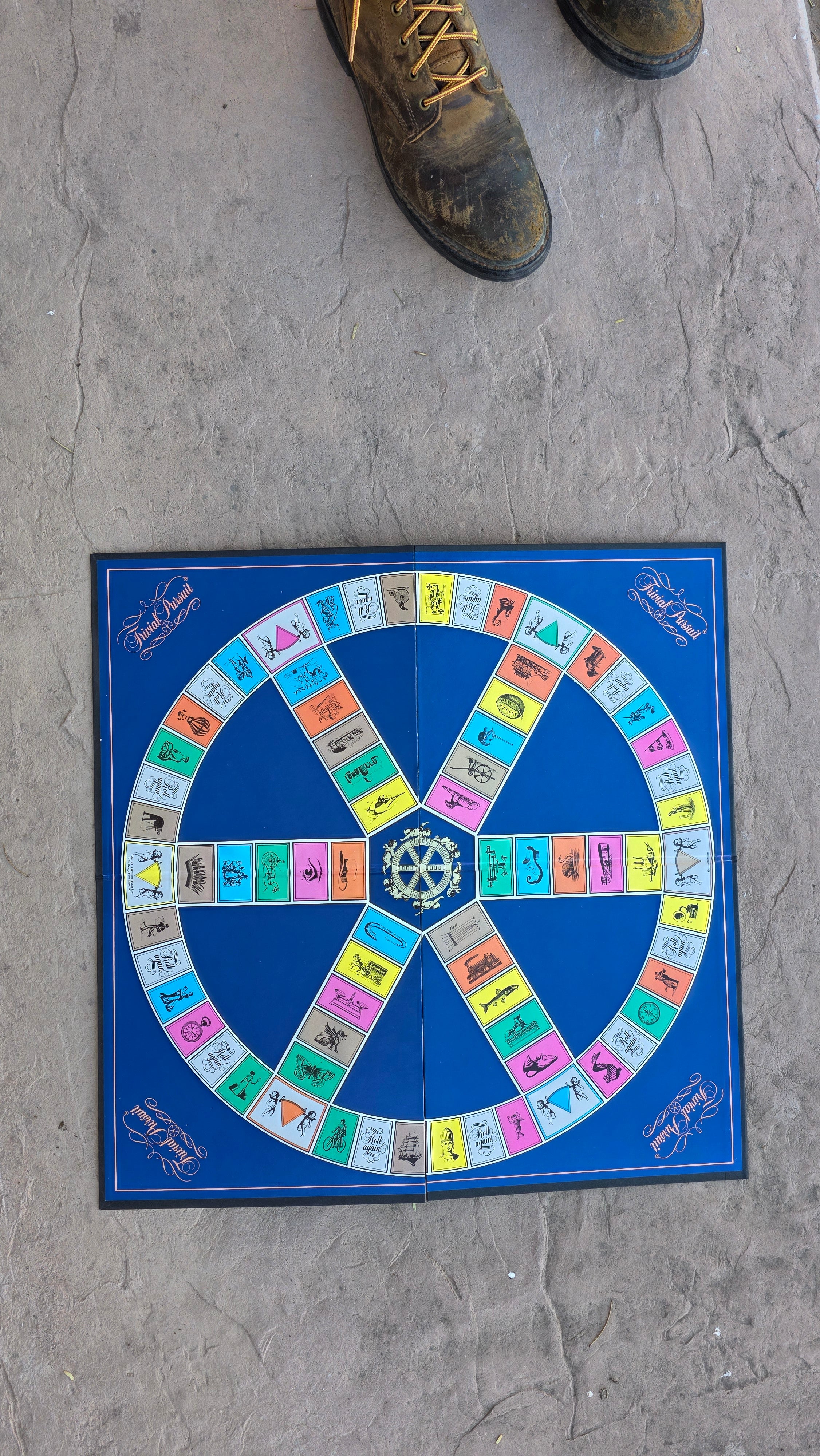Vintage Trivial Pursuit “Trunk for Trivia” Deluxe Collector Case w/ Multiple Editions