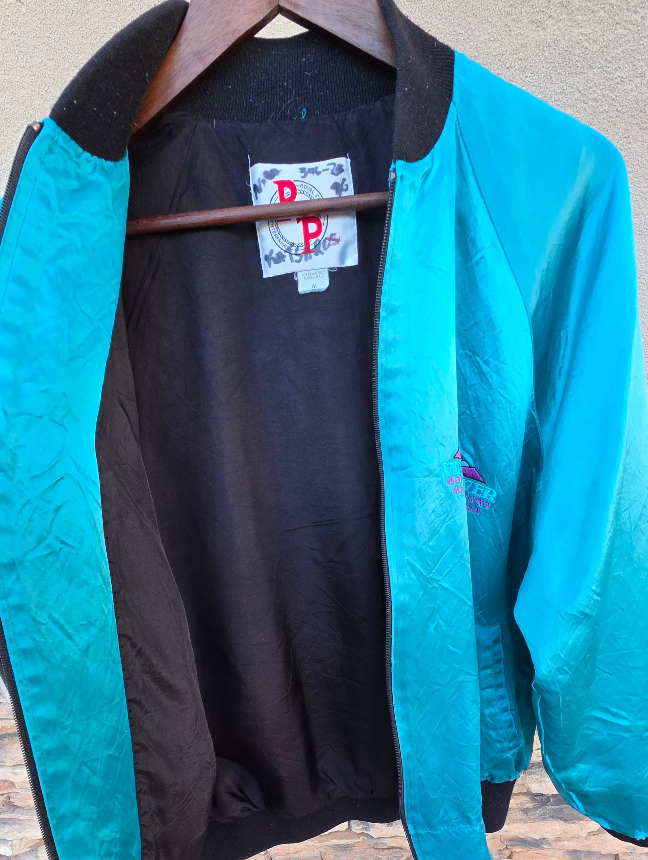 Vintage Virgin River Casino Bomber Jacket – Made in USA – Size M