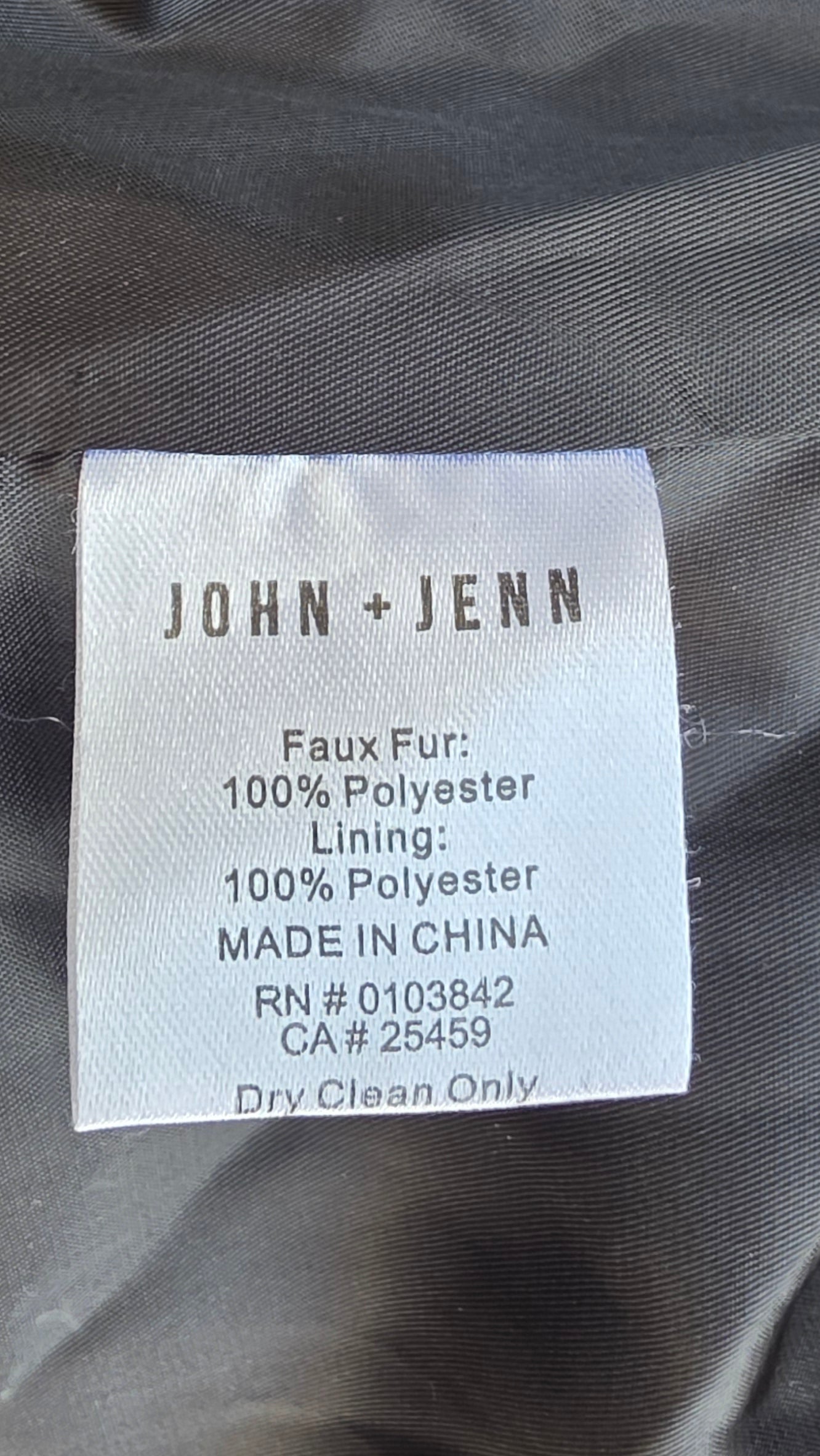 John + Jenn Black Shaggy Faux Fur Jacket – Textured Statement Coat (S)