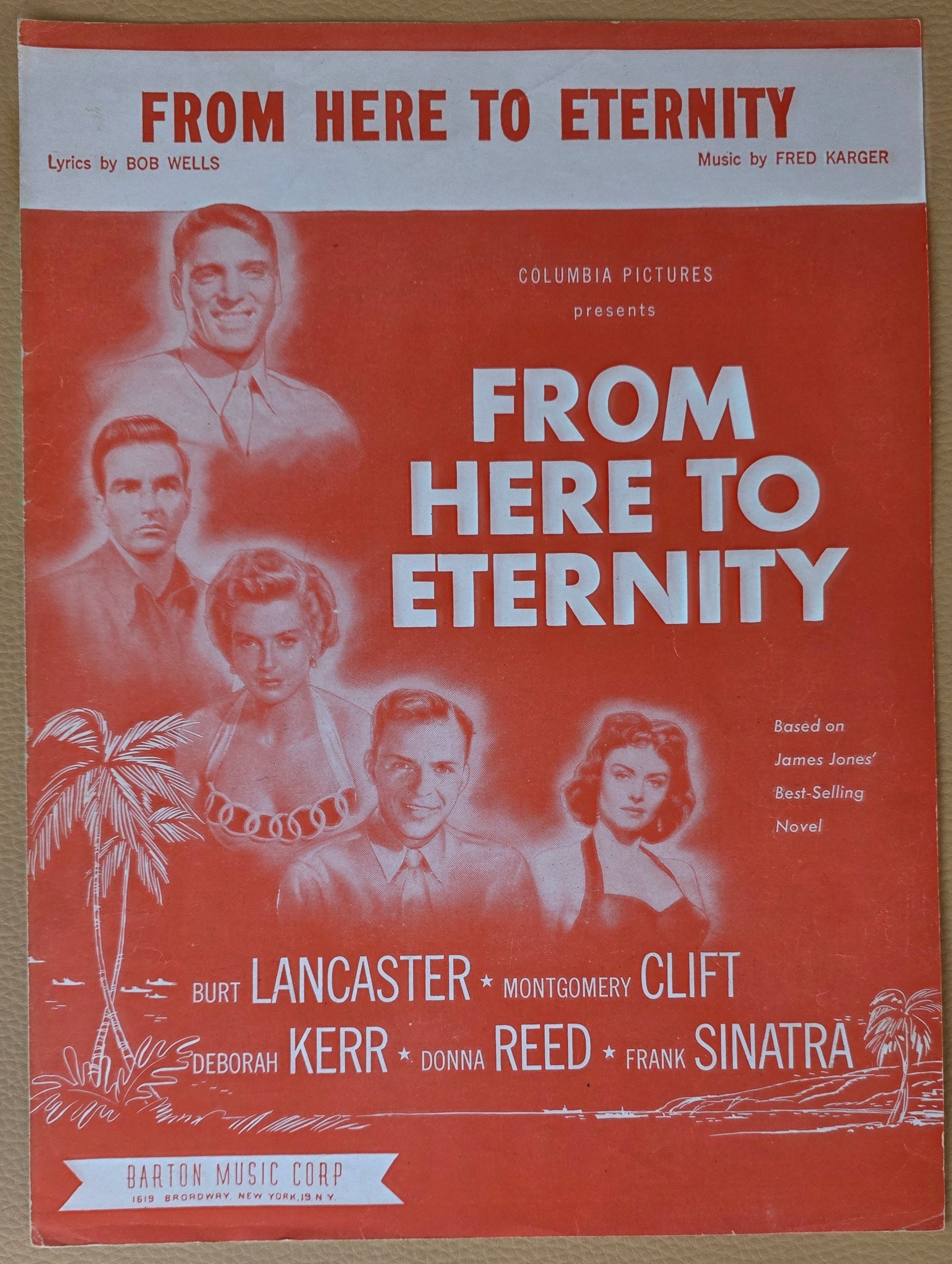 Vintage Set Sheet Music-If You Believe – There’s No Business Like Show Business & From Here To Eternity