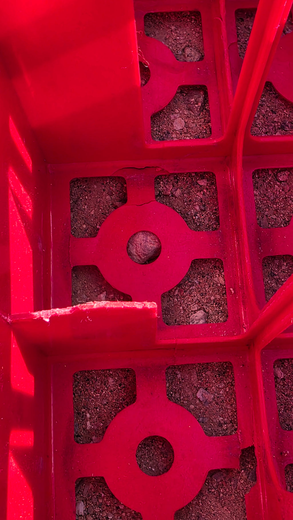 Vintage Coca-Cola Red Plastic Bottle Carrier – 8 Bottle 16oz Coke Crate (1970s) set of 2
